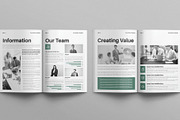 Annual Report Template, a Brochure Template by E-Type (Thumbnail 3 of 7)