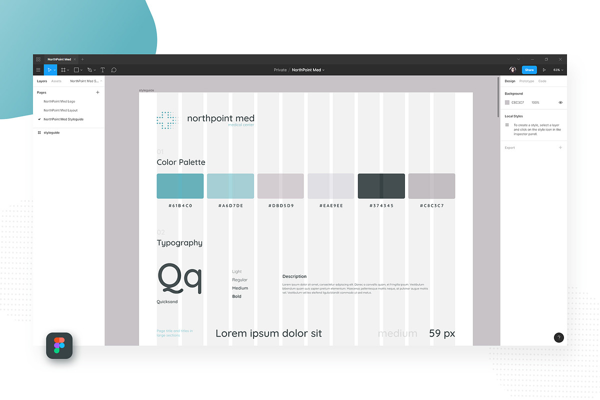 Medical Figma UI Templates, an UI Kit Template by FreshPixels