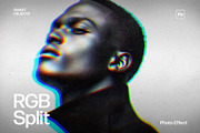 RGB Split Photo Effect Template, a Layer Style Add-On by DesignerCandies (Thumbnail 1 of 7)