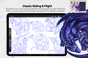 Procreate Fantasy Stamps Bundle, a Brush Add-On by Selentaori Studio (Thumbnail 6 of 20)