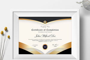 Certificate Canva & Word