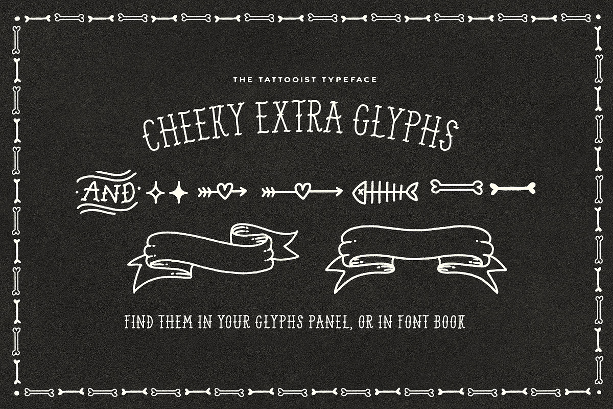 The Tattooist Typeface, a Blackletter Font by Nicky Laatz (Photo 8 of 12)