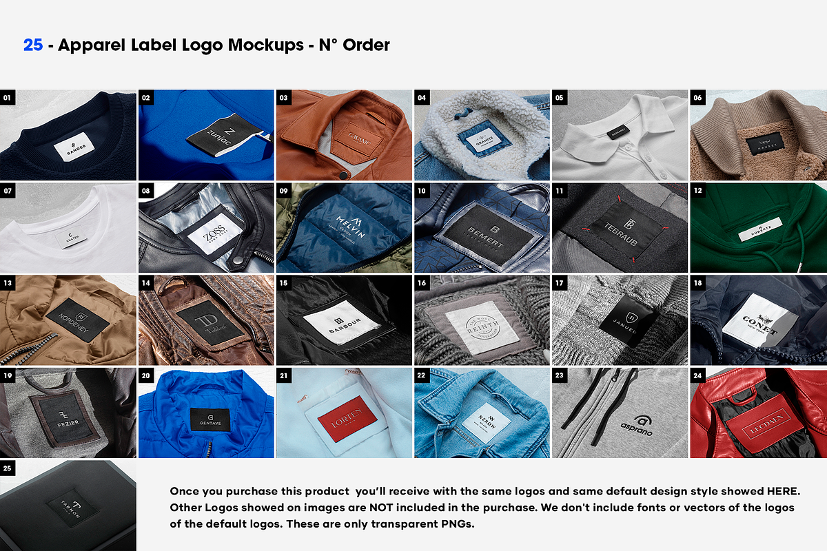 25 Apparel Tag & Labels Logo Mockups, a Hoody Mockup by Asylab (Photo 2 of 30)