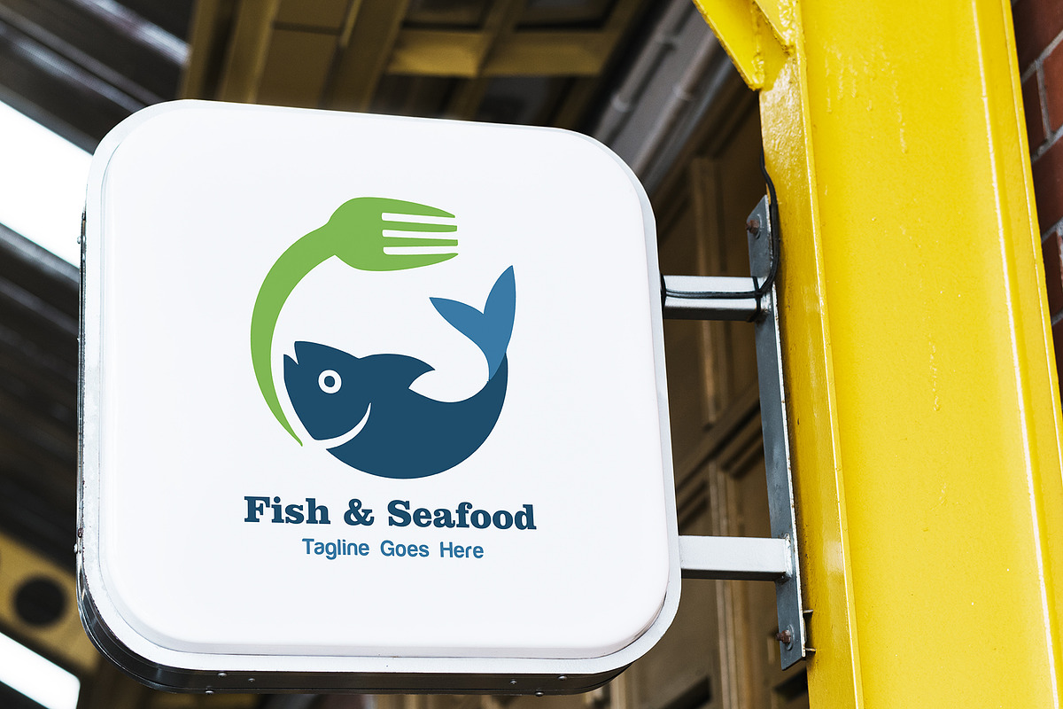 Seafood & Fish Restaurant Logo preview 7
