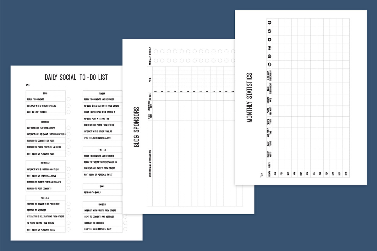 Updated! Editable Blogging Journal ✎, a Stationery Template by Cuppakeri (Photo 4 of 6)