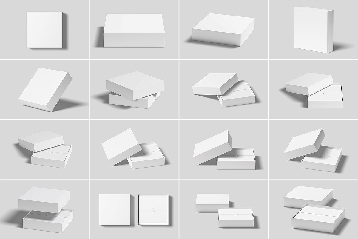 Gift Box Mockups - Packaging Bundles, a Packaging Mockup by Compositing Studio (Photo 4 of 26)