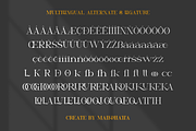 Verietta - Modern Serif Typeface, a Serif Font by MaikoHatta (Thumbnail 8 of 8)