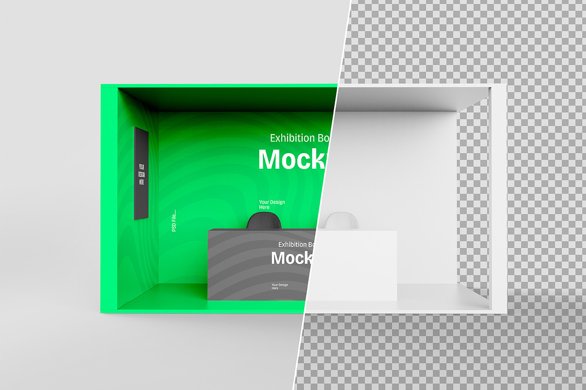 Exhibition Display Mockup, a Product Mockup by graphypix (Photo 2 of 3)