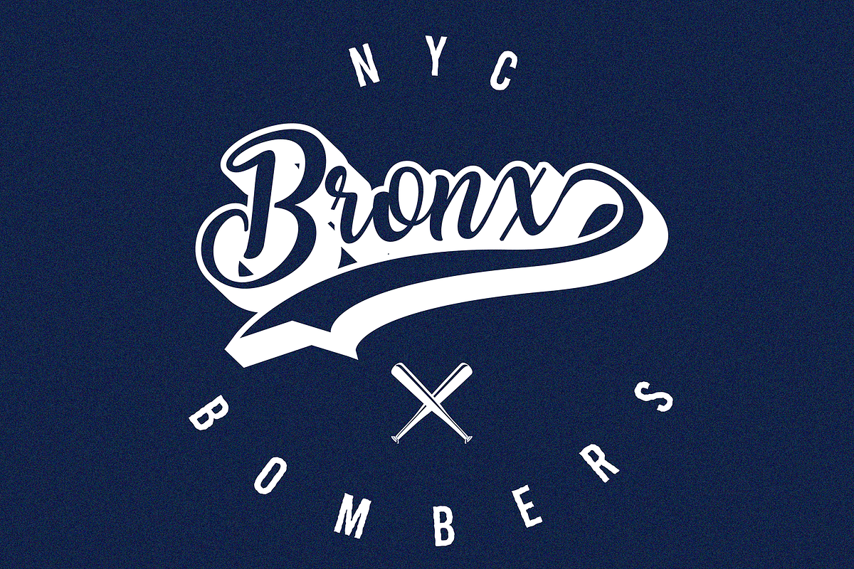 The Bronx Bombers Vector, an Illustration by Joshgrafik