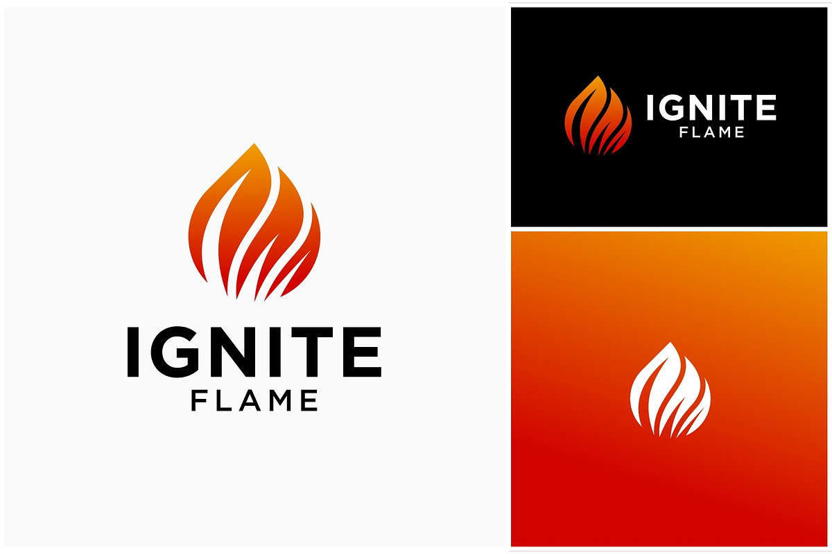 Fire Flame Ignite Burn Blaze Logo, a Branding & Logo Template by ika trisiana (Photo 2 of 2)