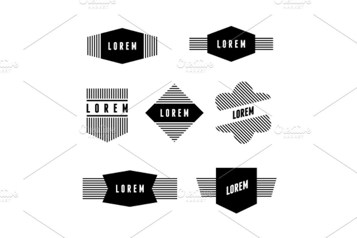 15 Badges, an Illustration by Ezepov (Photo 3 of 3)