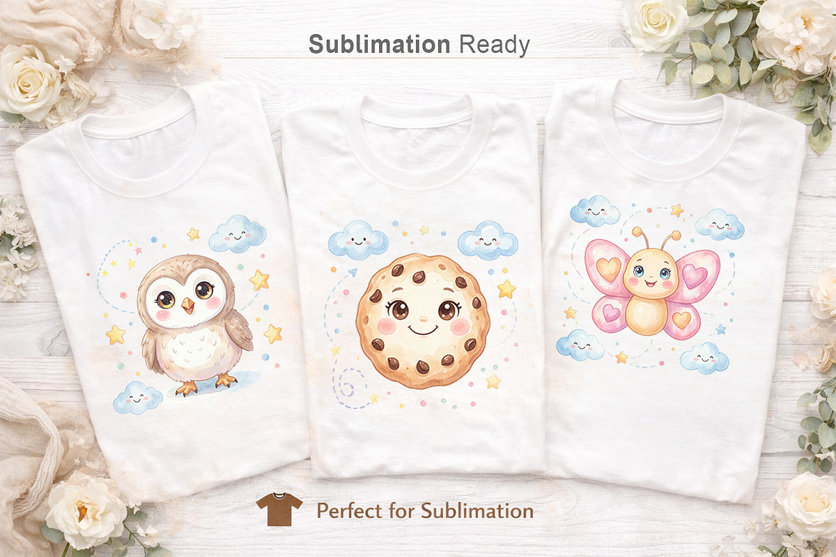 Watercolor Nursery Sublimation, an Illustration by Artnoy (Photo 6 of 8)