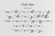 Lovely Alesya Script Font, a Script Font by Cut Story (Thumbnail 12 of 15)