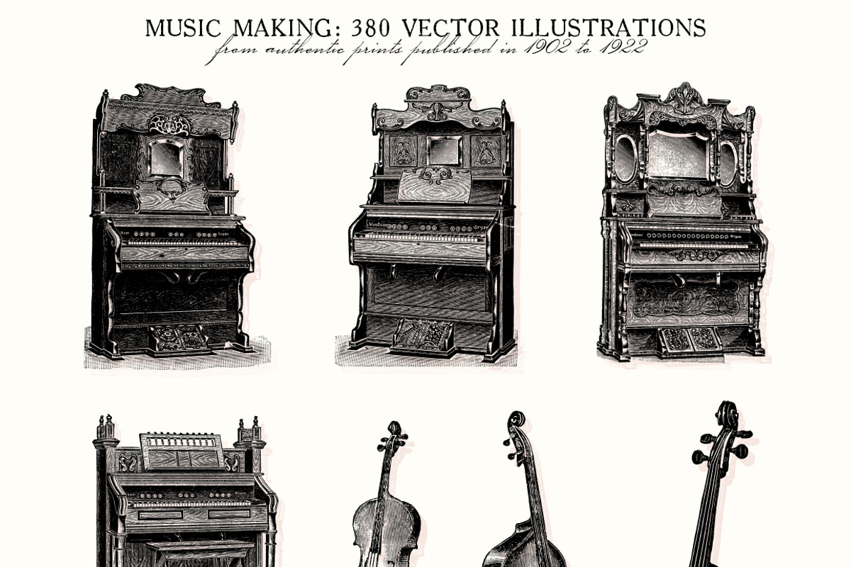 Music Making: 380 Musical Instrume.., an Illustration by Unember (Photo 7 of 11)