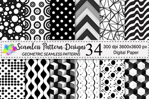 Seamless Pattern Designs, a Pattern Graphic by Canvas Craft