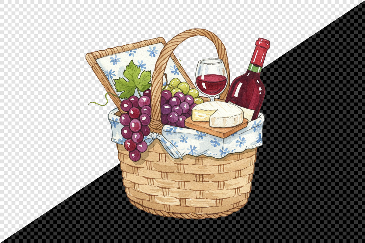 Parisian Summer PNG Clipart, an Illustration by Creative Art (Photo 9 of 9)
