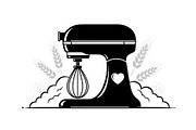 Kitchen Stand Mixer Silhouette Bundl, an Illustration by Gaye Art (Thumbnail 28 of 31)
