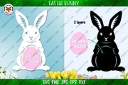 Easter Bunny Collection,Floral Bunny, an Animal Illustration by Digital_Craftyfox (Thumbnail 9 of 20)