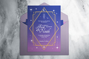 Art Deco Wedding Invitation Suite, an Invitation Template by The Good Store (Thumbnail 2 of 4)