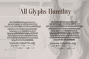 Humility, a Serif Font by groens (Thumbnail 6 of 6)