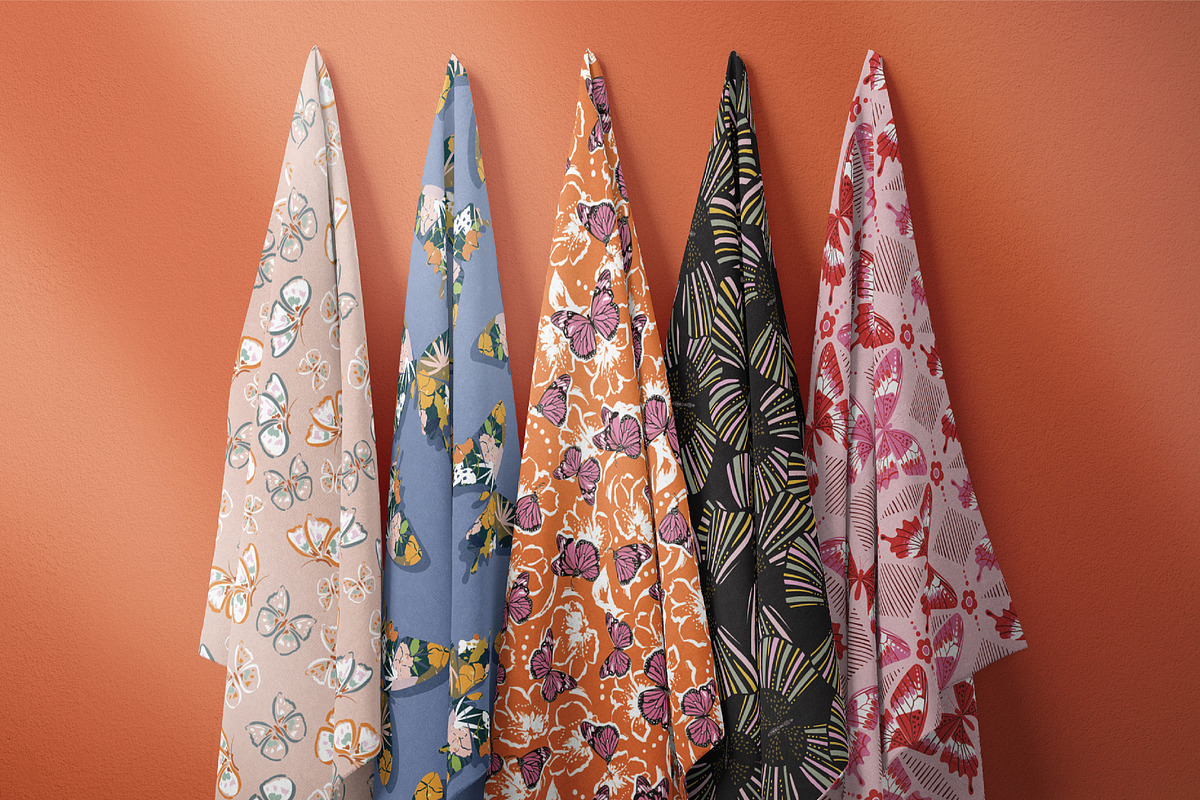 Butterfly Project, a Pattern Graphic by MSNTY STUDIOX