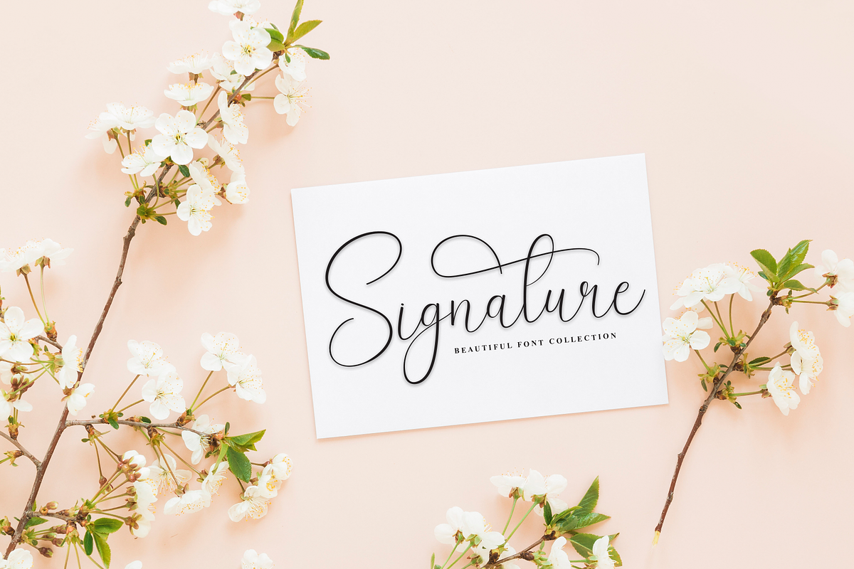 Lovely Romantic | Script Font, a Handwritten Font by Scratchones (Photo 5 of 9)