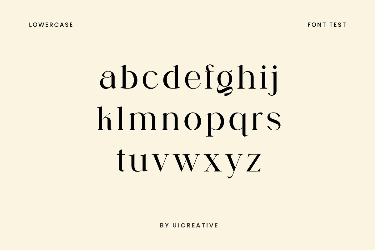 Roughnecks Classy Vintage Serif Font, a Serif Font by UICreative (Photo 7 of 13)