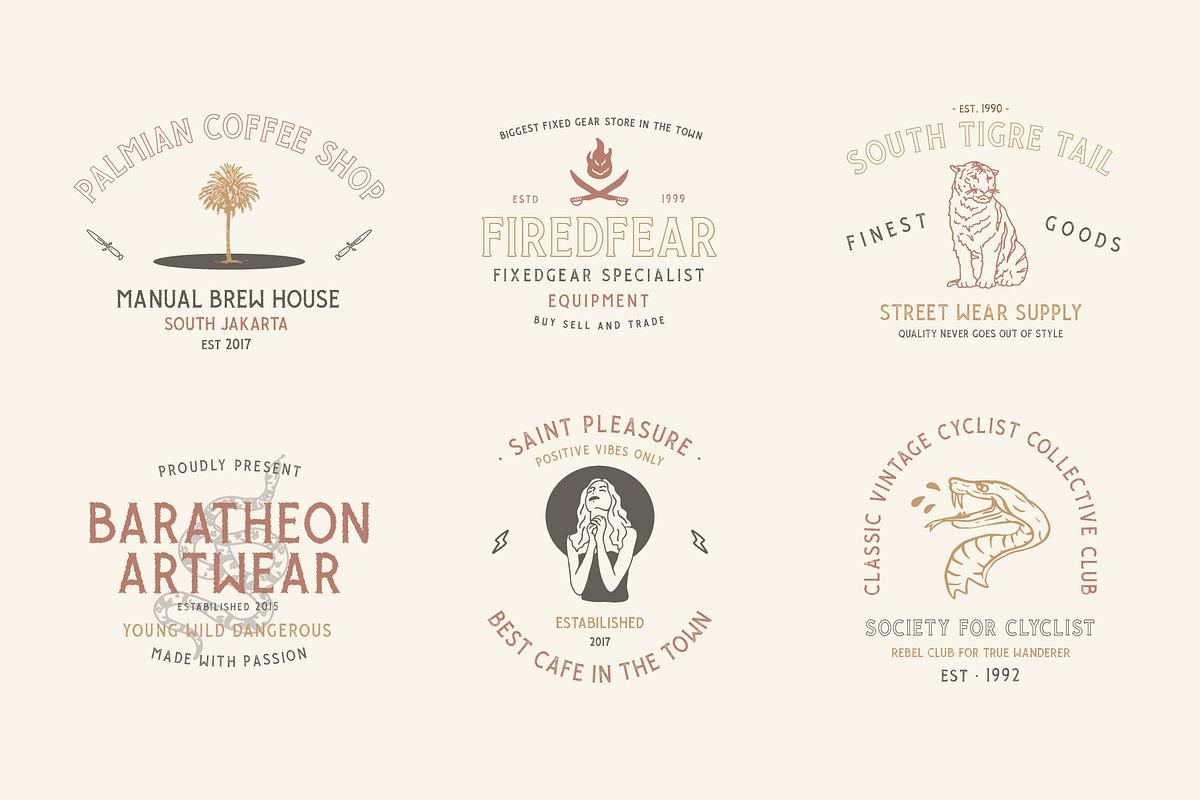 Giroud Vintage Font Family + Bonus, a Serif Font by Craft Supply Co. (Photo 2 of 12)