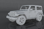 Jeep Wrangler Rubicon, a Cars & Vehicle 3D Model by valtriiu (Thumbnail 8 of 12)