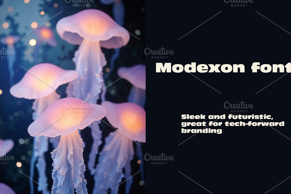 Modexon font-Regular-0122-25, a Font by canve (Photo 2 of 2)