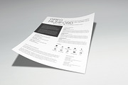 Catwalk CV Template, a Resume Template by Valeur Design (Thumbnail 2 of 4)