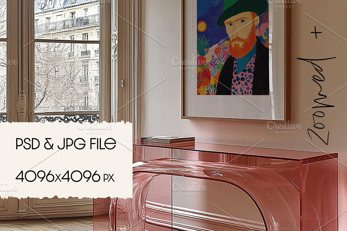 MODERN Interior Scene Mockup, a Household Mockup by MOAROShop (Photo 4 of 6)