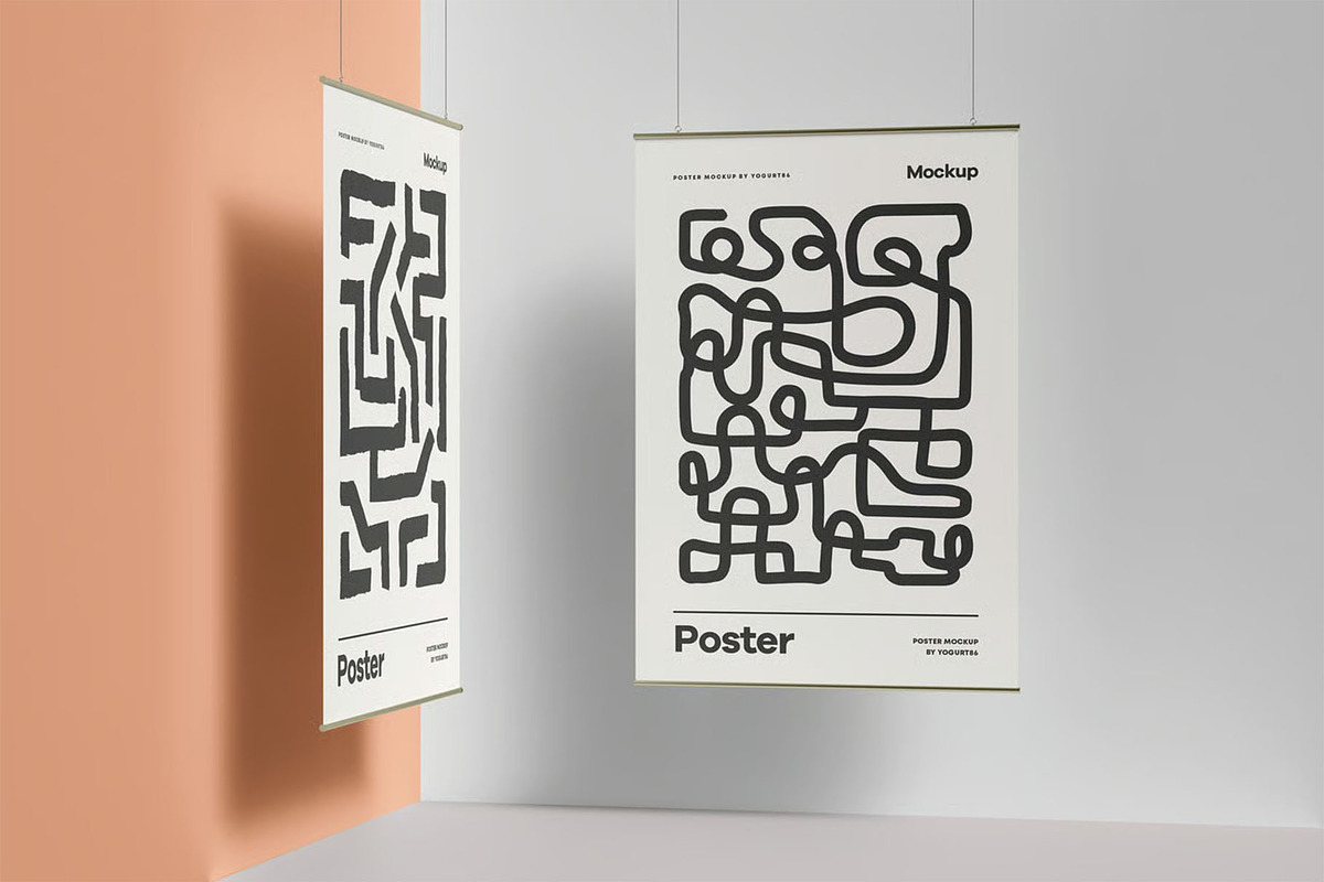 Poster Mock up, an Advertising Mockup by zippypixelstudio (Photo 11 of 13)