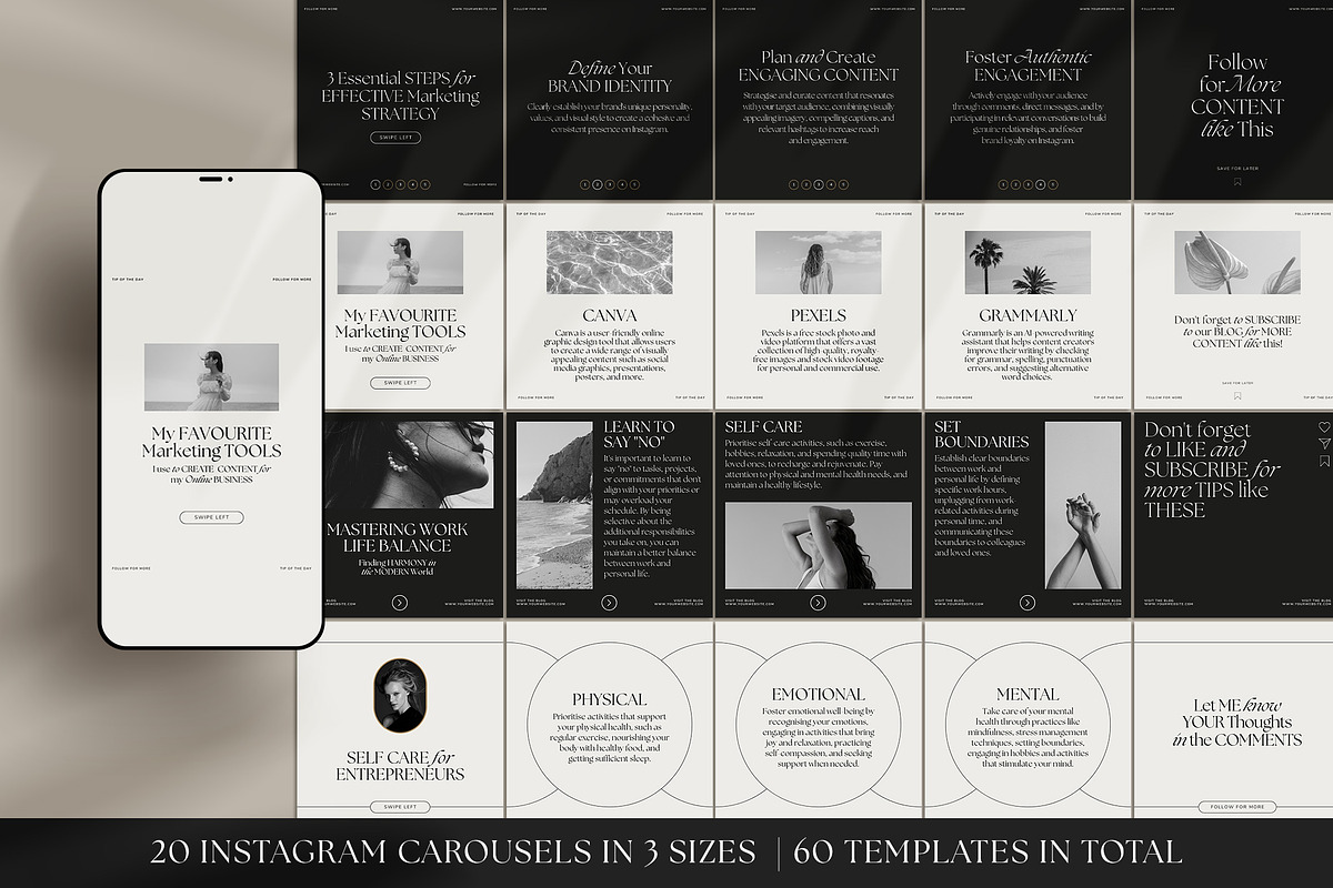 Business Course Creator Bundle CANVA, a Magazine Template by Studio Loire (Photo 6 of 22)