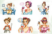 Sarcastic Housewife Sublimation Clip, an Illustration by CreationArt (Thumbnail 4 of 5)