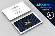 Abstract Business Card Template - 55, a Business Card Template by M6 Gallery (Thumbnail 1 of 3)