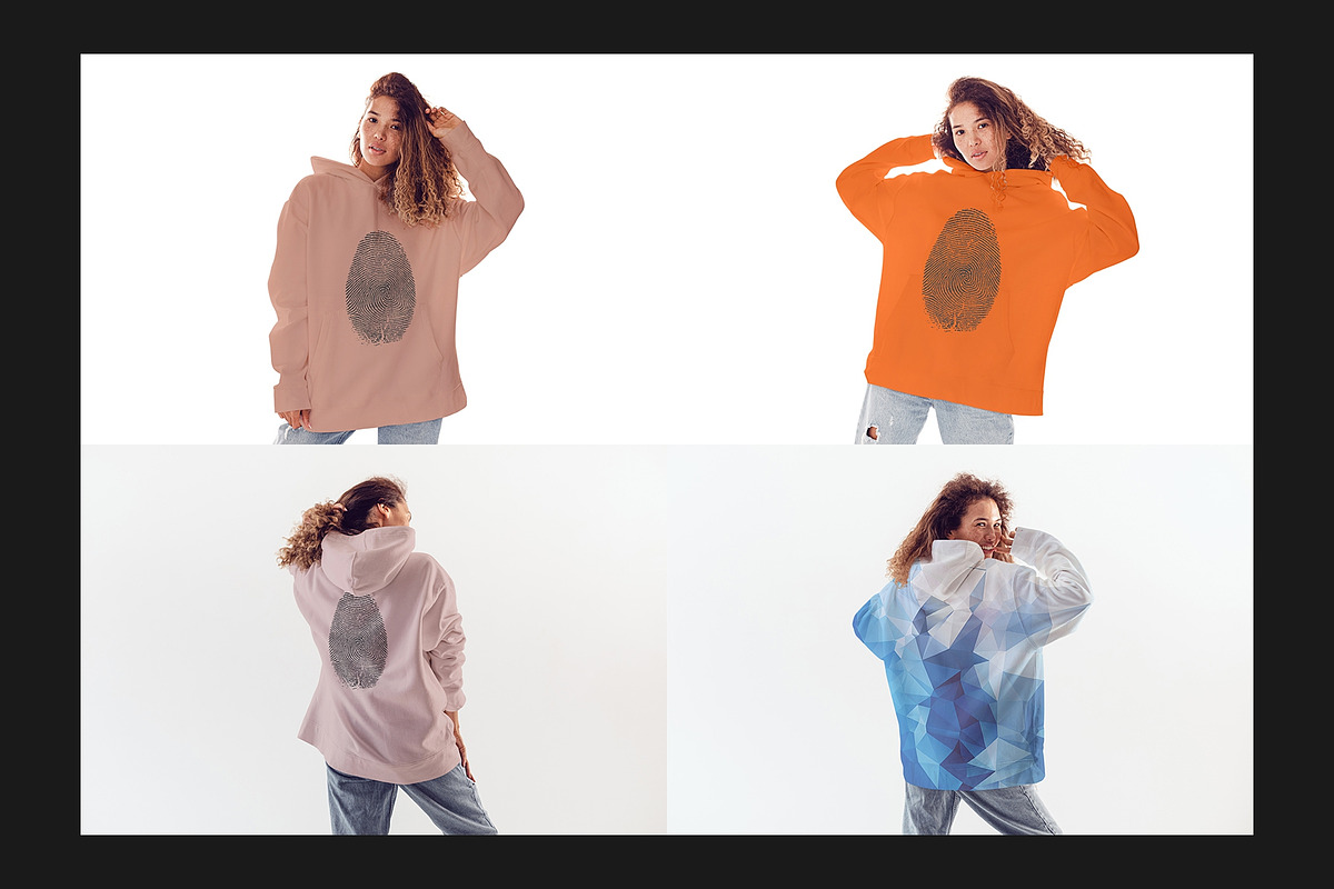 Hoodie Mock-Up Set, a Hoody Mockup by Freeman Studio (Photo 7 of 16)