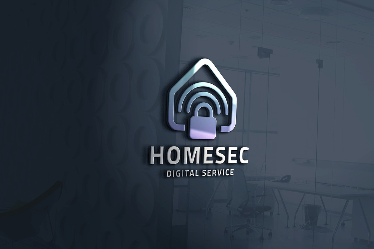 Smart Home Security Logo, a Branding & Logo Template by Design_Planet (Photo 2 of 2)