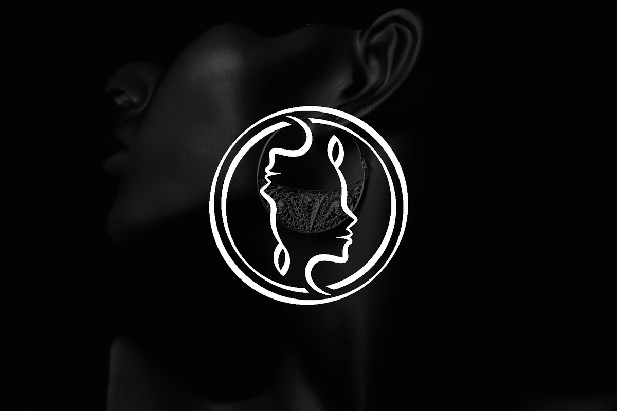 Natural Woman Face Logo, a Branding & Logo Template by Luxury Logos (Photo 2 of 4)