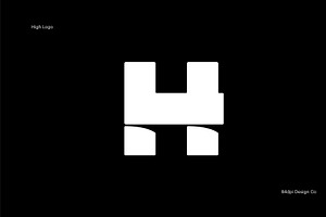 H is for High Logo