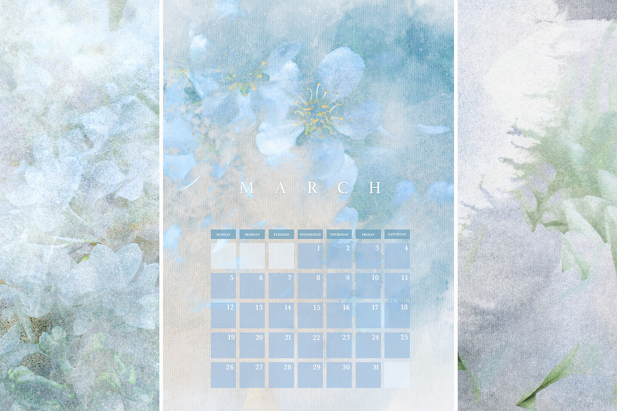 Flora Ether Botanical Backgrounds, a Background Graphic by alonahaidash (Photo 14 of 16)