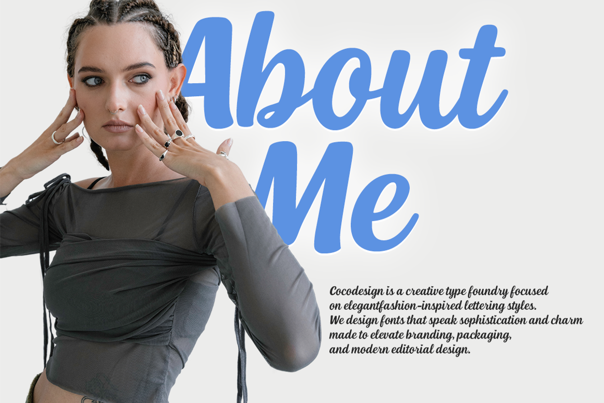 Marline Script font, a Handwritten Font by cocodesign (Photo 4 of 7)
