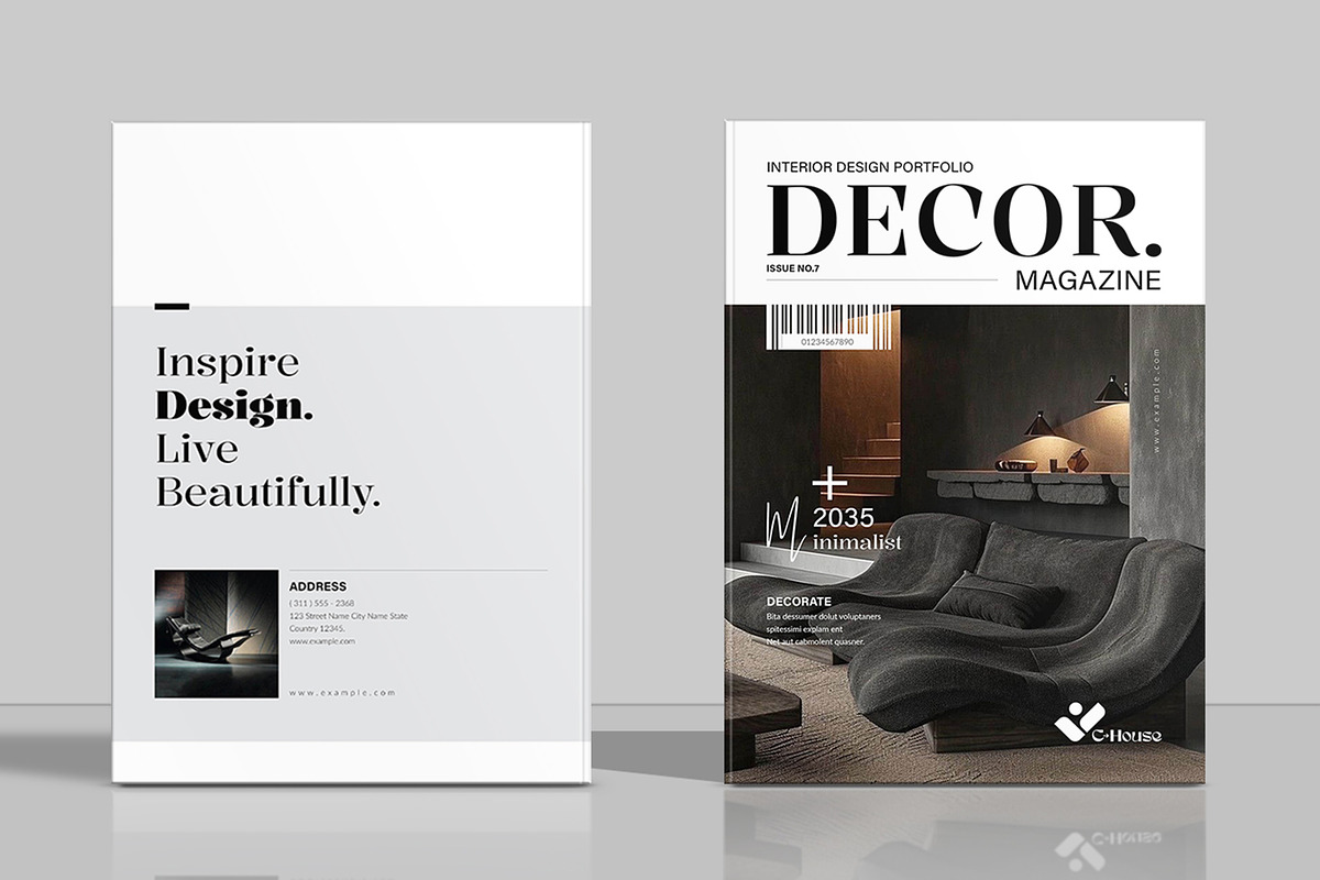 Interior Design Magazine Layout, a Magazine Template by Spark_Creative (Photo 11 of 14)