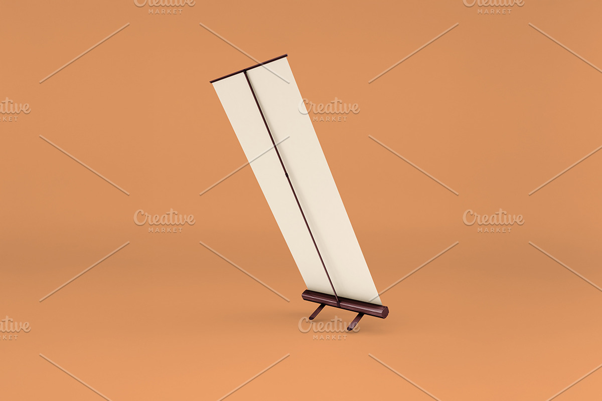 Rollup Mockup, an Advertising Mockup by Qaleb Studio (Photo 1 of 2)