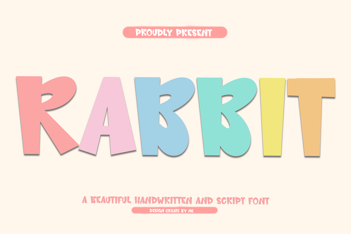 Rabbit, a Script Font by FreshTypeINK (Photo 1 of 8)