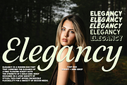 Elegancy font duo, a Script Font by cocodesign (Thumbnail 1 of 9)