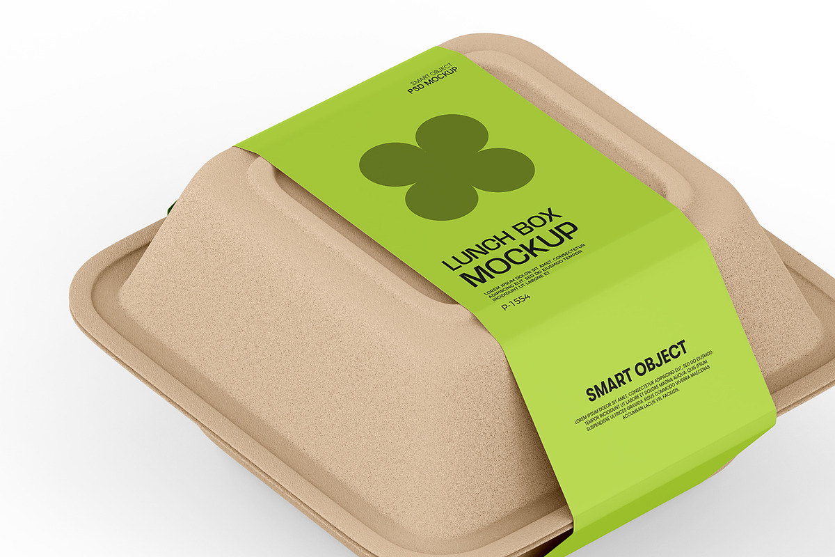 Takeout Kraft Container Mockup, a Packaging Mockup by Ram Studio LLC (Photo 12 of 16)