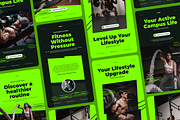 Vyro - Healthy Fitness Social Media, a Social Media Template by SLAB! Design (Thumbnail 8 of 8)