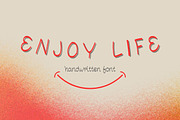 Enjoy Life Handwriting Font, a Handwritten Font by Ruddean2109 (Thumbnail 1 of 5)