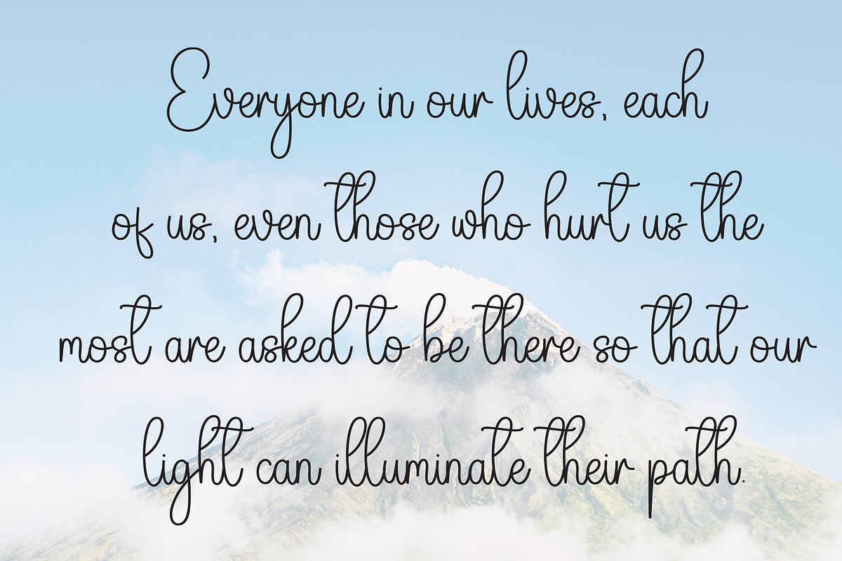 Bestie | Script Font, a Handwritten Font by Scratchones (Photo 6 of 8)